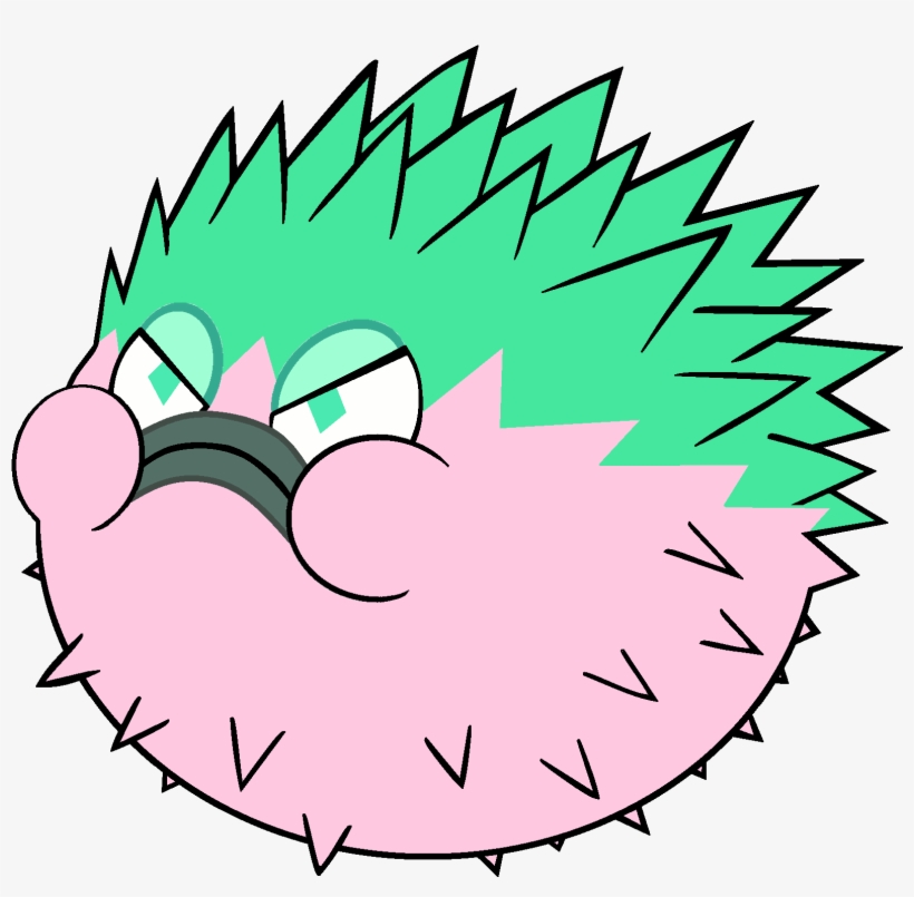 Puffer Fish Cartoon Png, transparent png