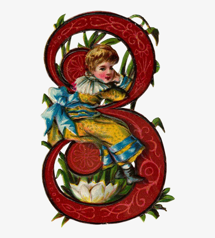 And Then They Were - Vintage Numbers, transparent png