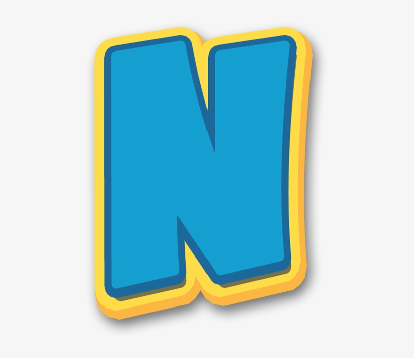 Paw Patrol Letters N Png, transparent png