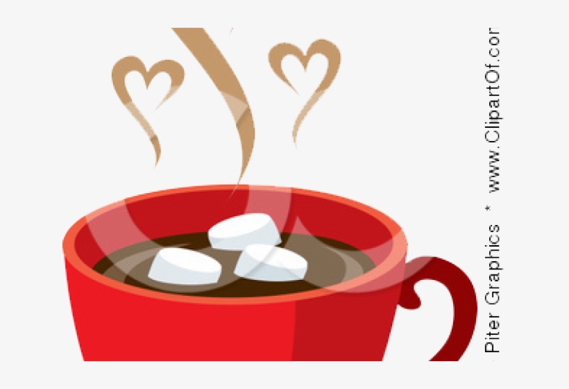 Cartoon Cup Of Hot Chocolate, transparent png