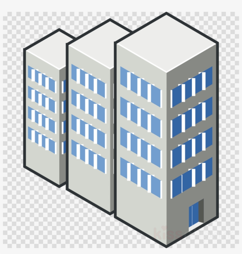 Building Clipart Asia Central Property Building Clip - Condominiums Building Clip Art, transparent png