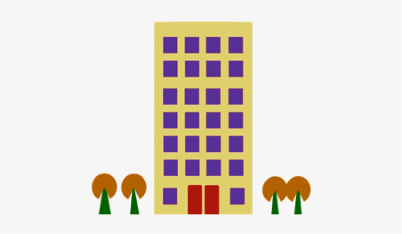Factory Clipart Public Domain - Trigonometry Height Of A Building, transparent png