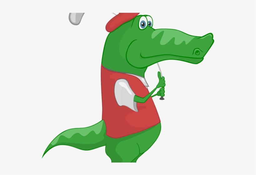 Golf Clipart Public Domain - การ์ตูน จระเข้ Png, transparent png
