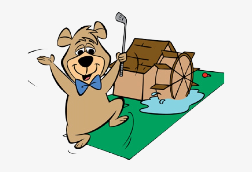 Mini Golf Clipart Transparent - Yogi Bear, transparent png