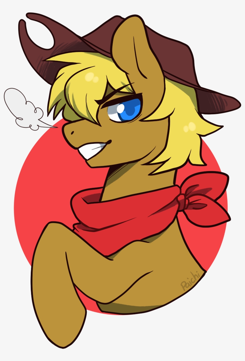Paichitaron, Cowboy Hat, Earth Pony, Handkerchief, - Cartoon, transparent png
