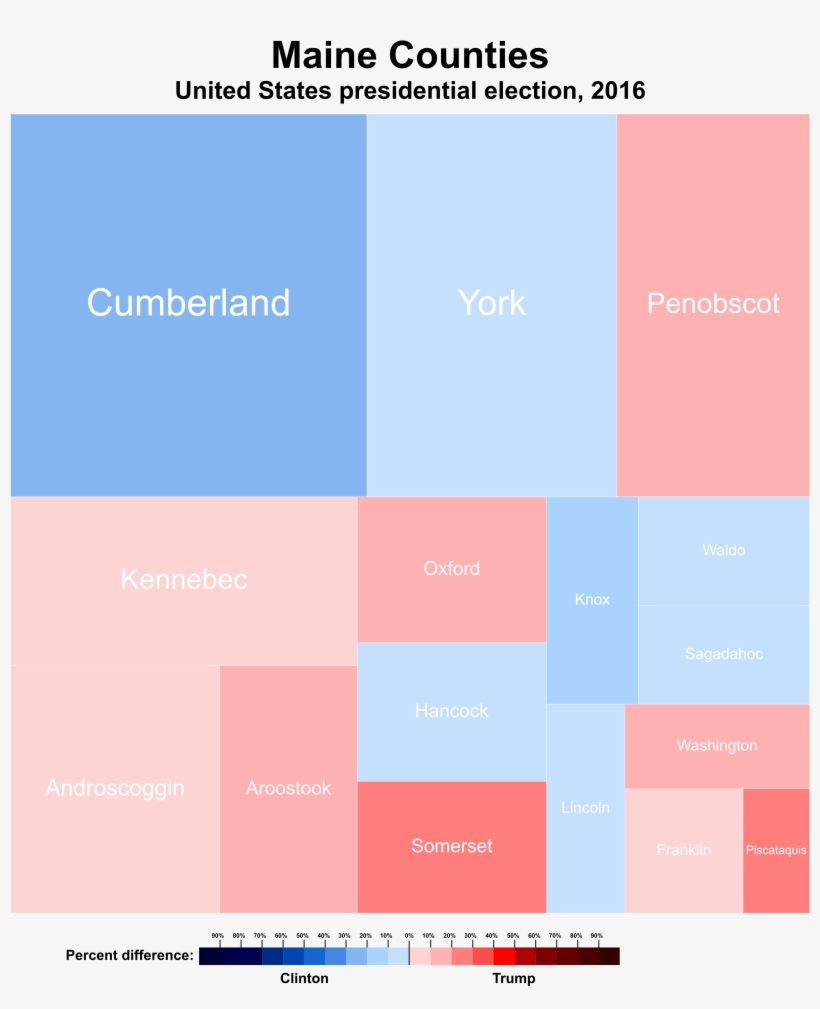 United States Presidential Election In Maine, - 2016 Presidential Election Maine, transparent png