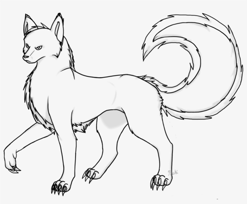 Clip Art Royalty Free Stock Claw At Getdrawings Com - Wolf Tail Drawing, transparent png