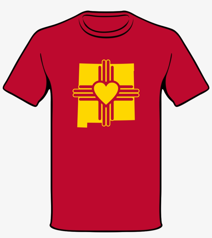 Heart Zia Nm Outline - Clothing, transparent png