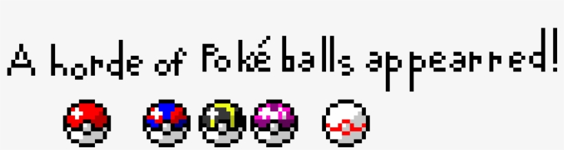 Pokeball Horde, transparent png