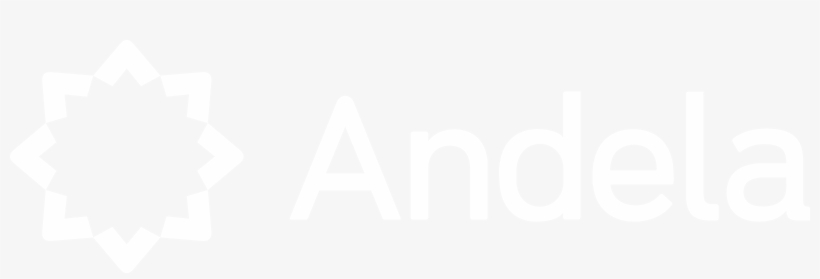 Andela Logo - Andela Logo White, transparent png