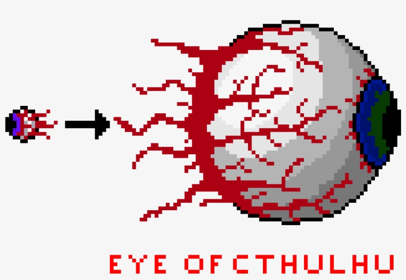 terraria eye of cthulhu wallpaper