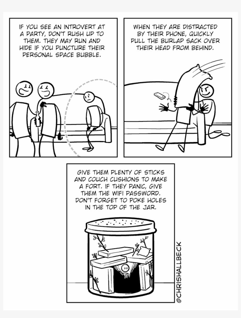 Chris Hallbeck - "introverts - Patreon - Com/chrishallbeck - Caring For Your Introvert, transparent png