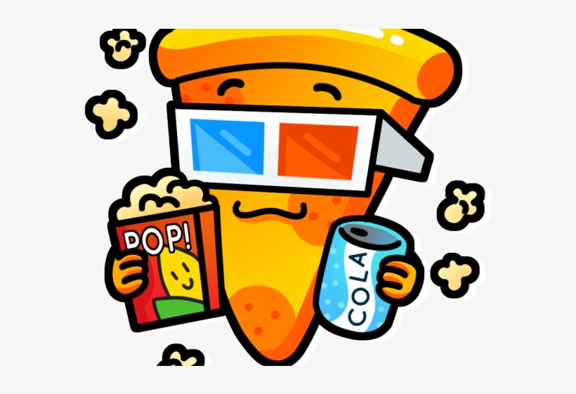 Sold Out Clipart Movie - Pizza And Movie Night, transparent png