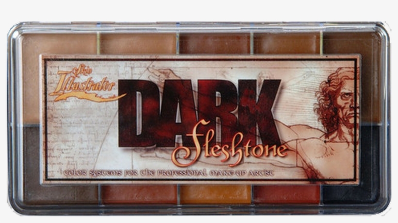 Skin Illustrator Dark Fleshtone Palette, transparent png