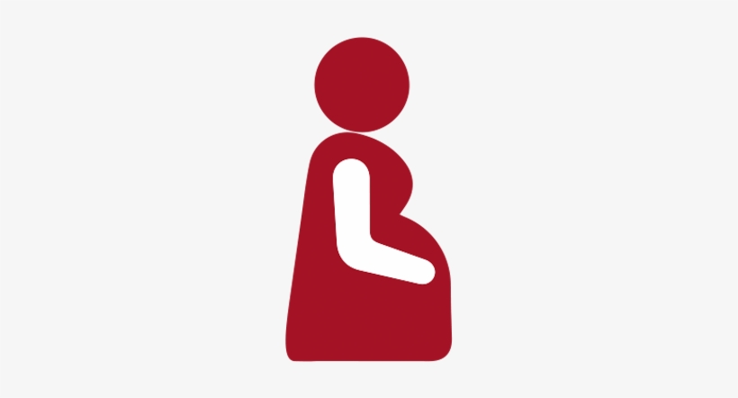 More Than One In Two Pregnant Women Are Overweight - Sign, transparent png