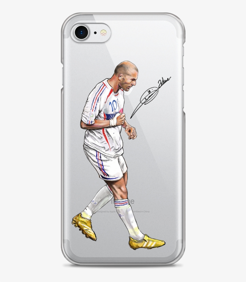 Coque Iphone 7/8 Coupe Du Monde Zidane - Coque Iphone 6 Zizou, transparent png