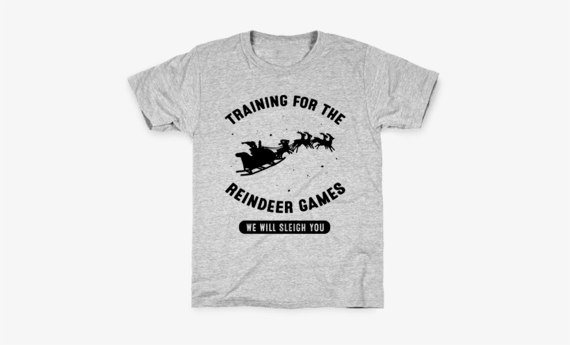 Training For The Reindeer Games Kids T-shirt - All My Friends Are Dead Parody, transparent png