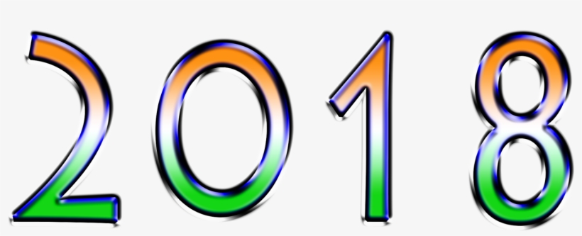 Happy New Year 2018 Fentastic Free Download 3d Wallpaper - Circle, transparent png