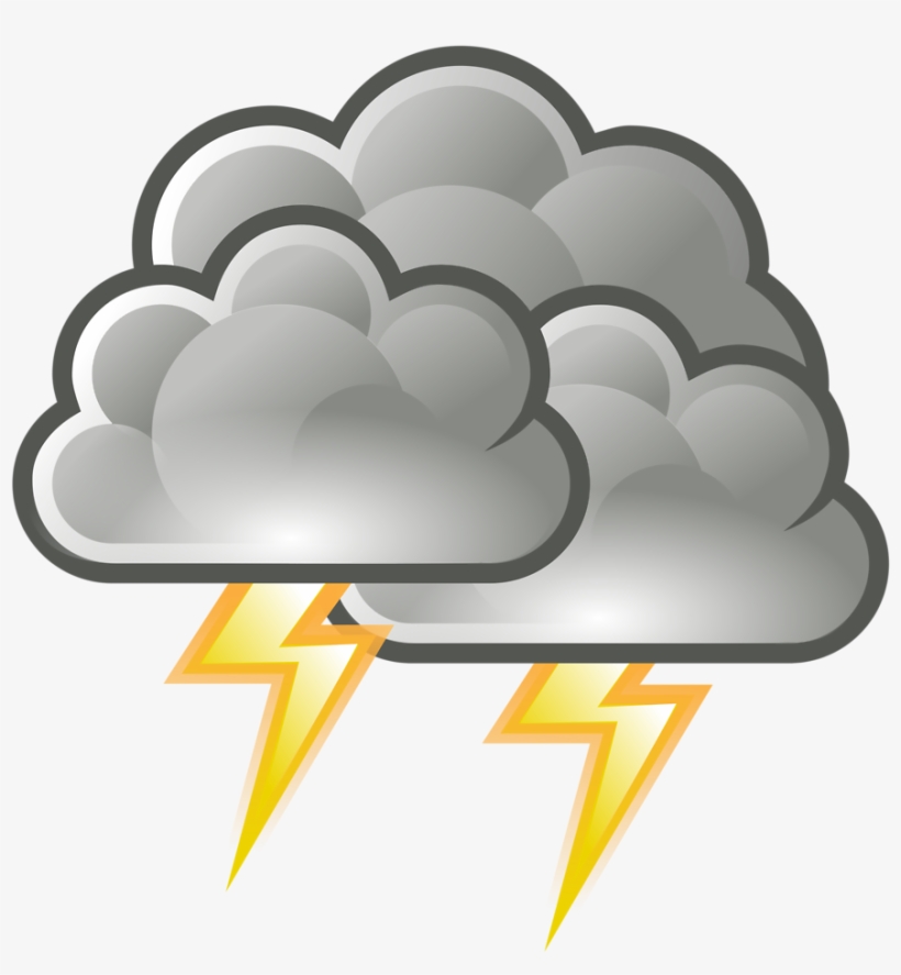 Thunderstorm Png Picture Weather Symbols Storm 613x640 PNG Download