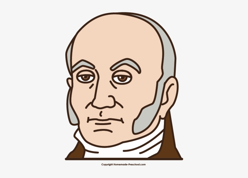 John Quincy Adams Clipart - 392x508 PNG Download - PNGkit