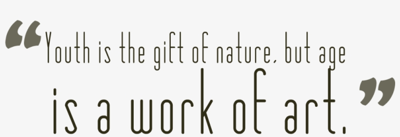 Age Quotes Png Background Image - Calligraphy, transparent png