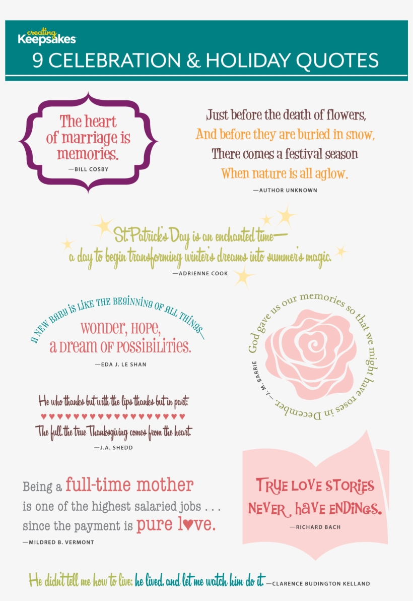Download Quote Png File - Celebrations Quote, transparent png