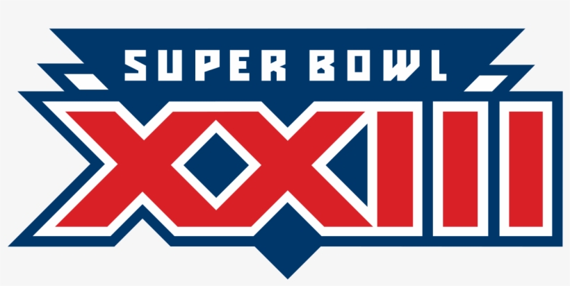 Super Bowl Xxiii - Super Bowl Xxiii Logo, transparent png