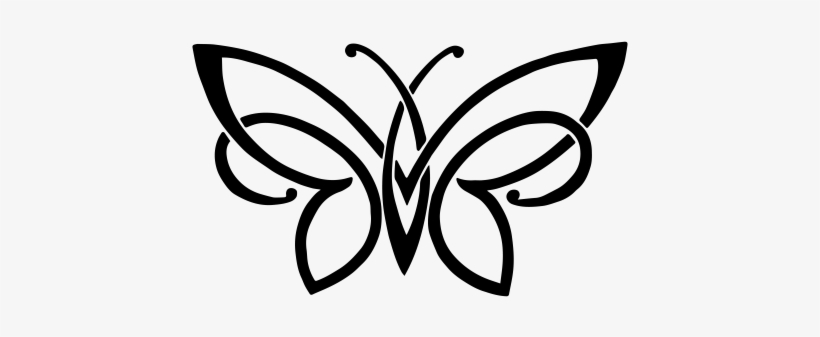 Free Celtic Butterfly Tattoo - Celtic Butterfly Tattoo, transparent png