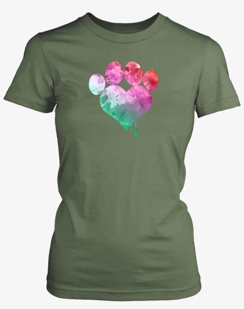 Love Paw - August Shirts For Girls, transparent png
