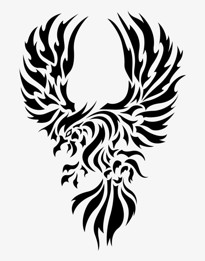 Philippine Eagle Tribal Tattoo, transparent png