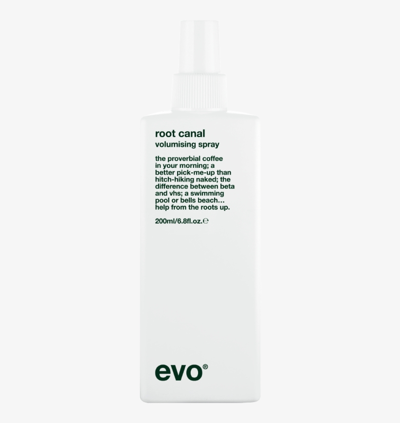 Volumising Hair Hacks - Evo Root Canal Base Support Spray (200ml), transparent png