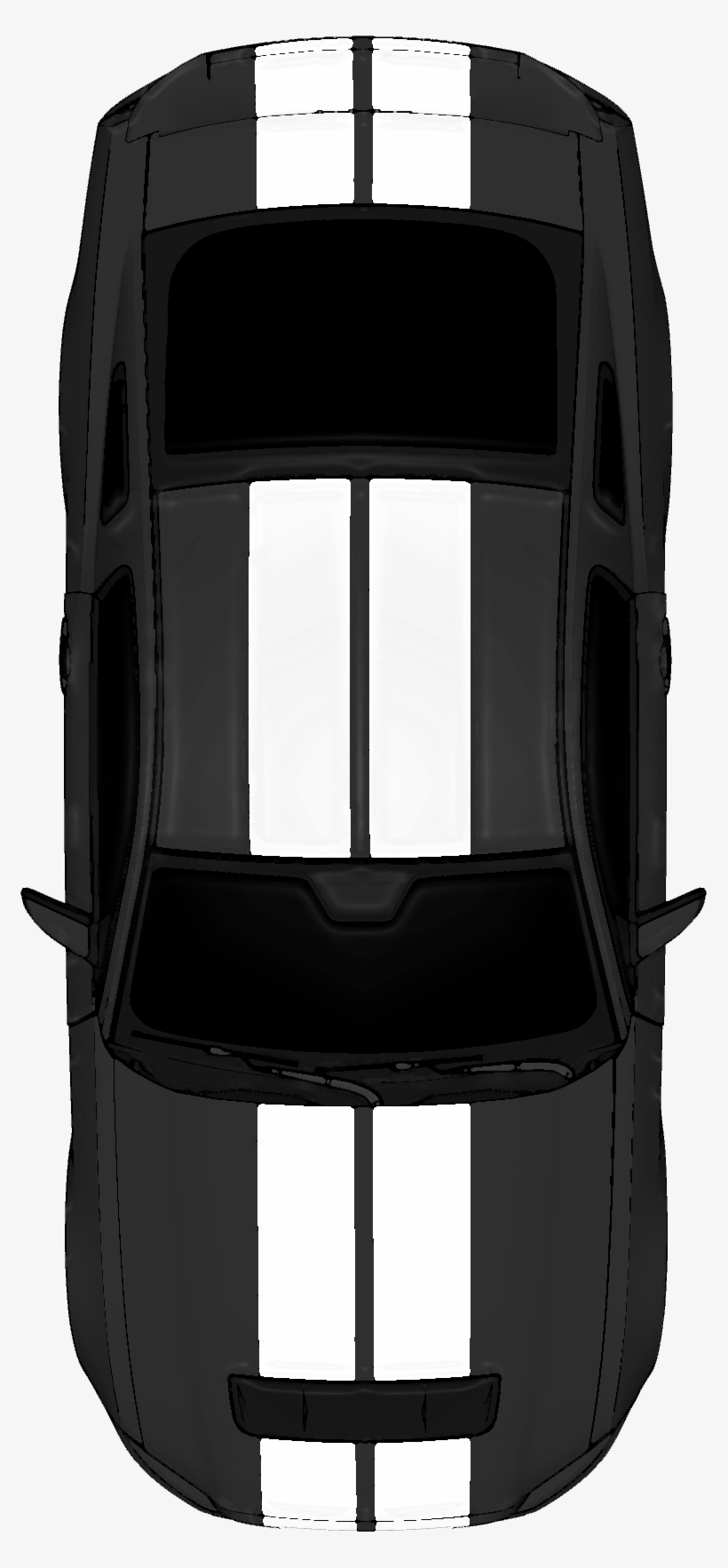 Top View Ford Mustang Free Cutout Architecture Design - Ford Mustang Top View, transparent png