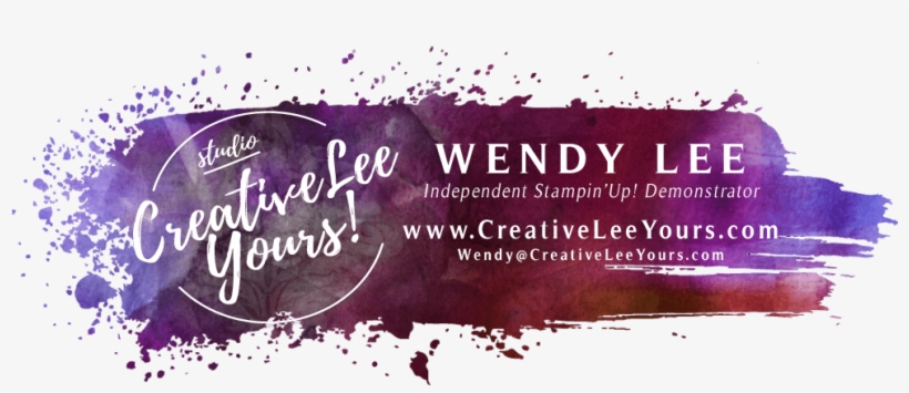 Wendy Lee, Stampin' Up Demonstrator - Poster, transparent png