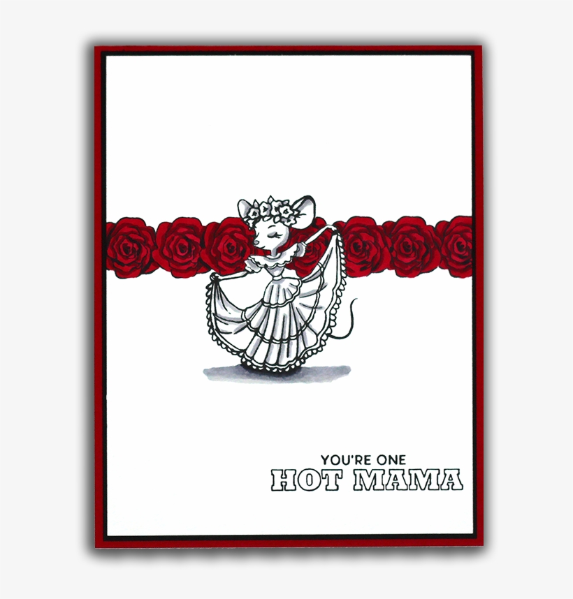 Mouse Quinceanara Card By Understand Blue - Cardmaking, transparent png