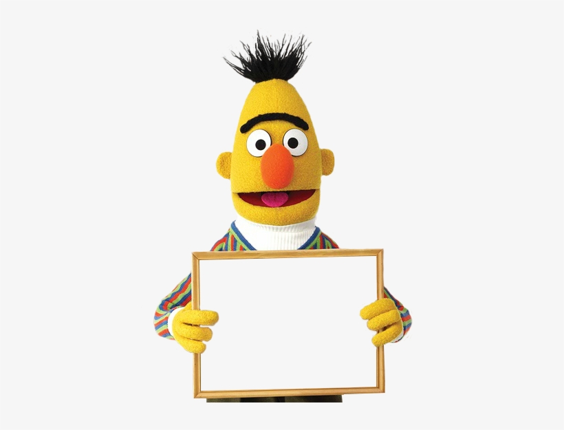 Bert-4 - Sesame Street Head Png, transparent png