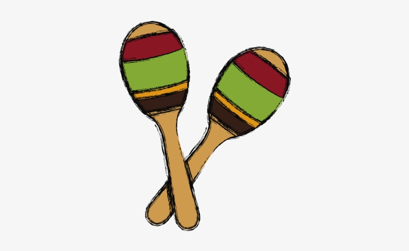 Colored Maraca Toy Icon Royalty Free Cliparts, Vectors, - Maraca, transparent png