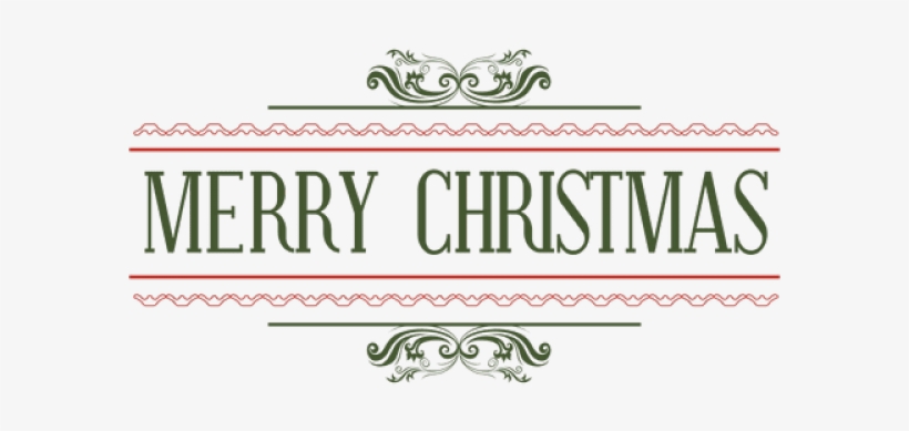 Merry Christmas Text Png Transparent Images - Merry Christmas Logo Png, transparent png