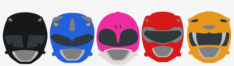 Picture Transparent Library Helmets Minimalism By Carionto - Power Rangers Helmet Cartoon, transparent png