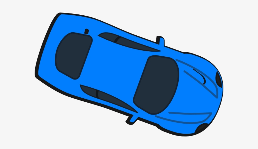Top View Of Car Clipart Car Clipart Top View Blue 340 - Car Icon Top View Png, transparent png