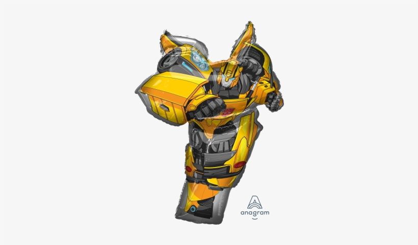 37 - Tranformer Bumble Bee Balloon Bouquet, transparent png
