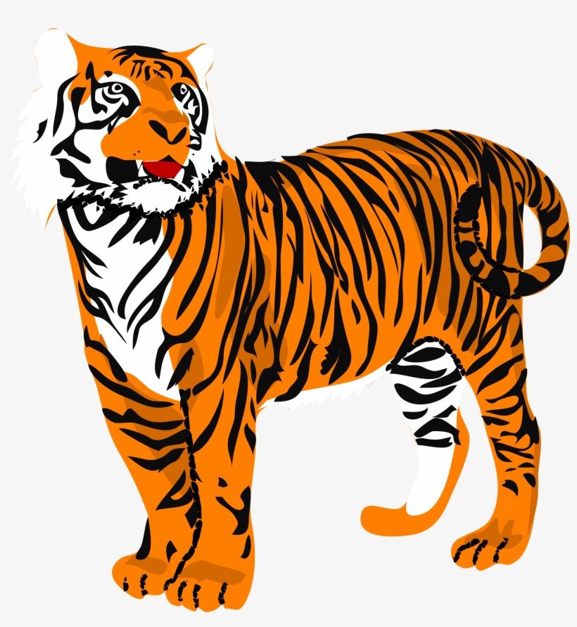 Tiger Clip Art - Tiger Clipart Png, transparent png