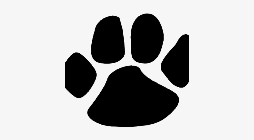 Rose Ave School - Cougar Paw Print Clipart, transparent png