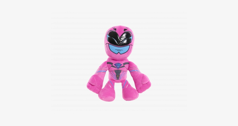 Power Rangers Movie Large Plush - Power Rangers Movie Stuffed Figure - Pink, transparent png