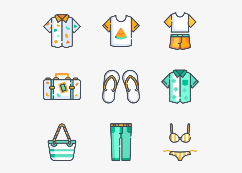 Jpg Download Clothing Vector Summer - Clothing, transparent png