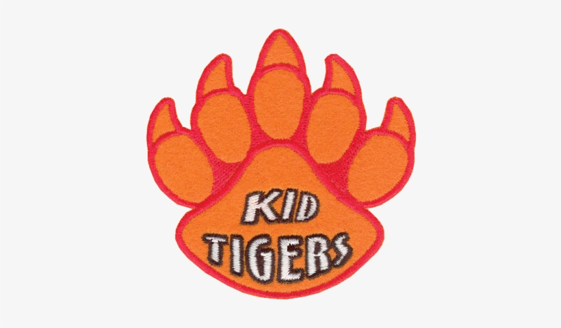 Purchase Kid Tiger Paw Print Patch, transparent png
