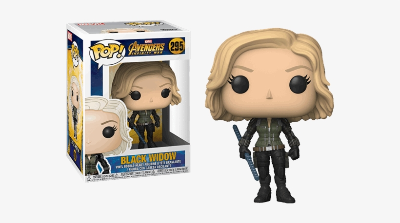 Infinity War - Funko Pop Infinity War Black Widow, transparent png