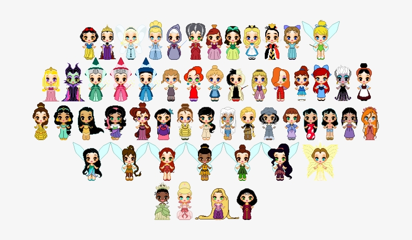 33 Images About Fairytale On We Heart It - Disney Princess Pixel Png, transparent png