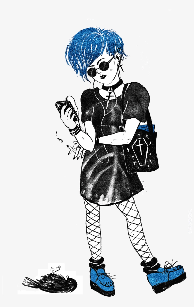 Pastel Goth South Park, transparent png