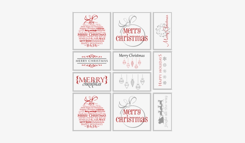 These Use Many Of The Designs From Our Own Seasonal - Printable Christmas Gift Tags, transparent png