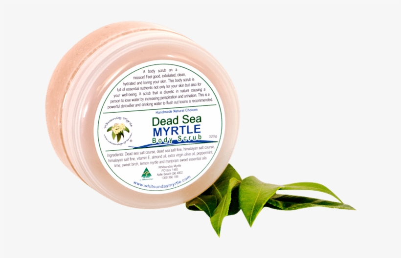 Dead Sea Myrtle Body Scrub - Exfoliation, transparent png